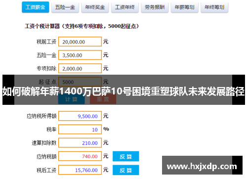 如何破解年薪1400万巴萨10号困境重塑球队未来发展路径